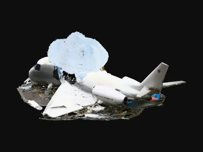 3D model for Plane Crash Response