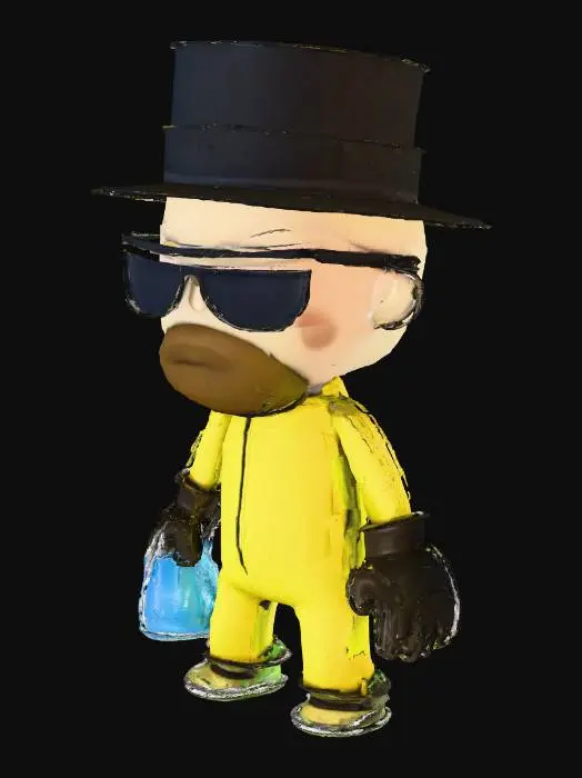 3D model for Chemist in Yellow Suit