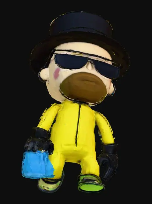 3D model for Chemist in Yellow Suit