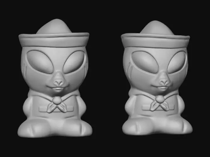 3D model for Alien Cowboy Gummies