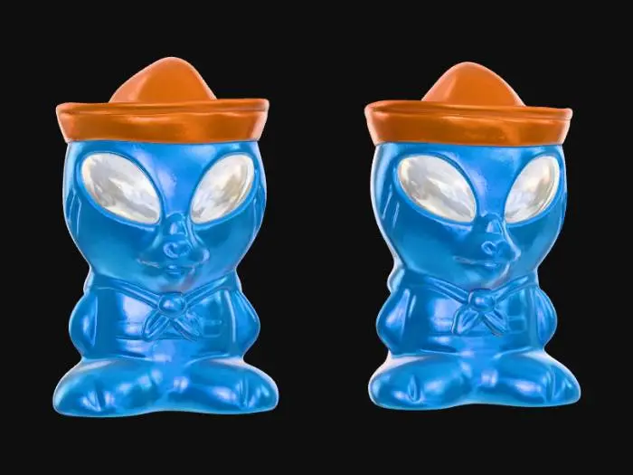 3D model for Alien Cowboy Gummies