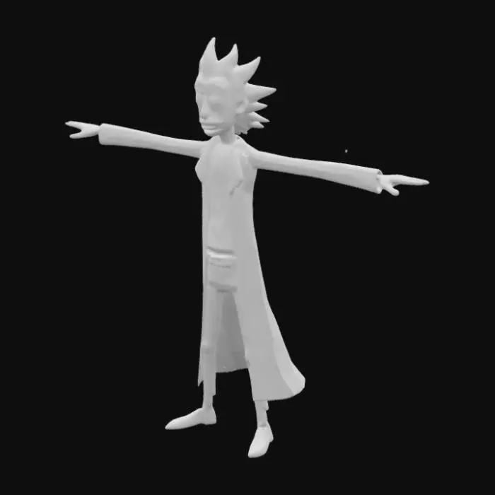 3D model for Rick's Pose
