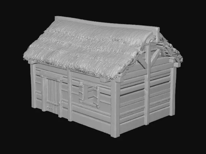 3D model for house_shack