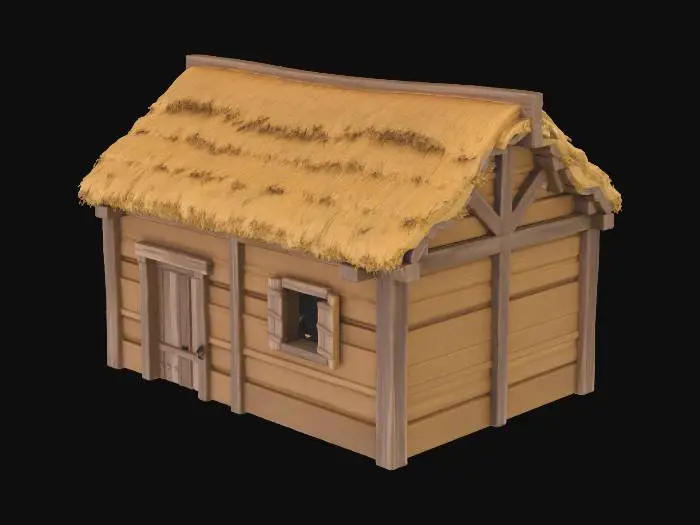 3D model for house_shack