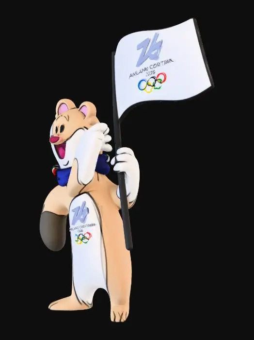 3D model for Milano Mascot