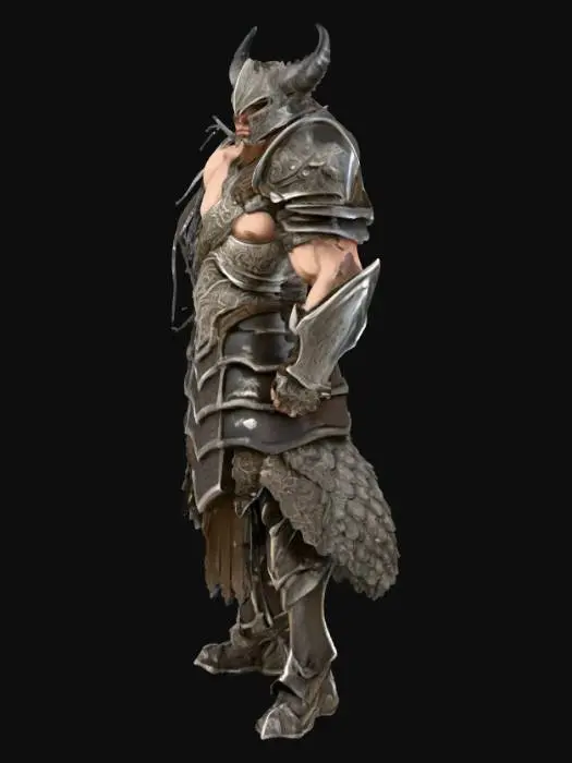 3D model for Dark Warrior