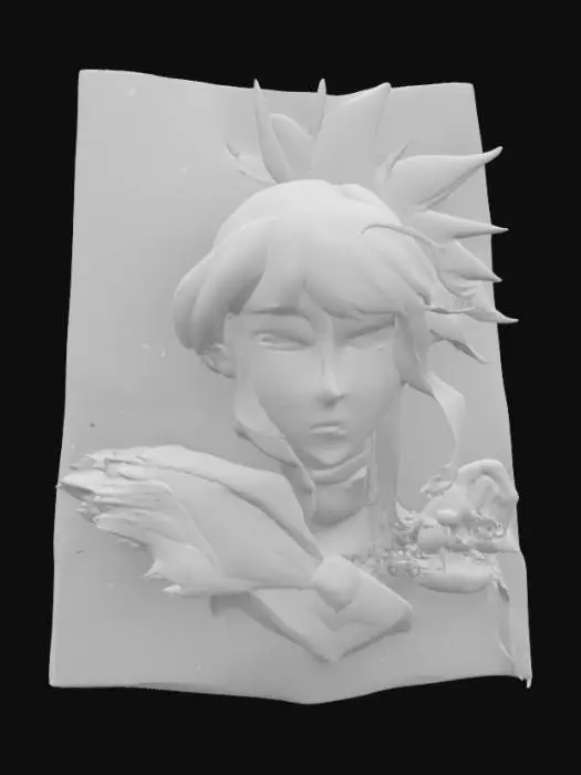 3D model for Warrior Sketch