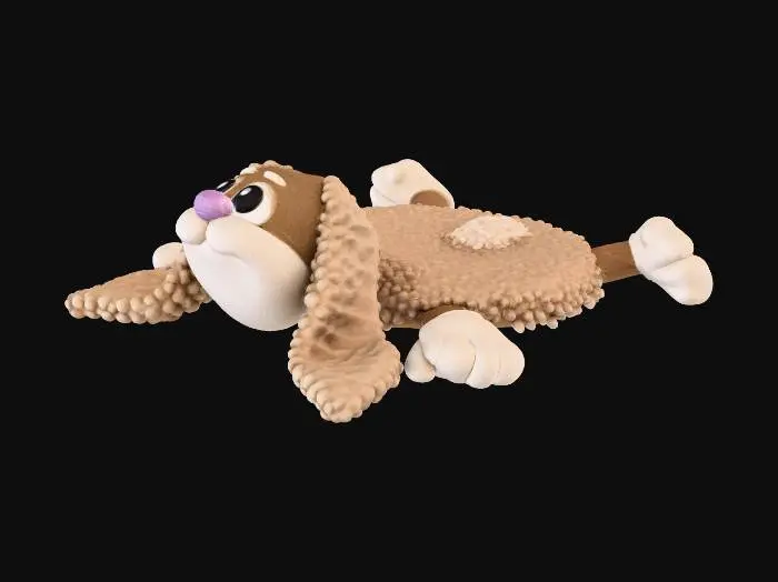 3D model for Plush Bunny Mat Rug