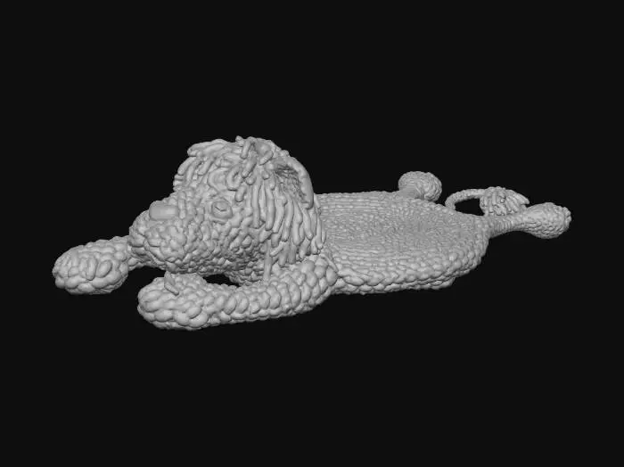 3D model for Cuddly Lion Rug