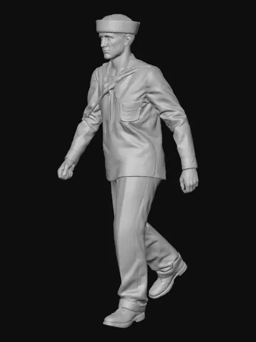 3D model for Sailor in Uniform