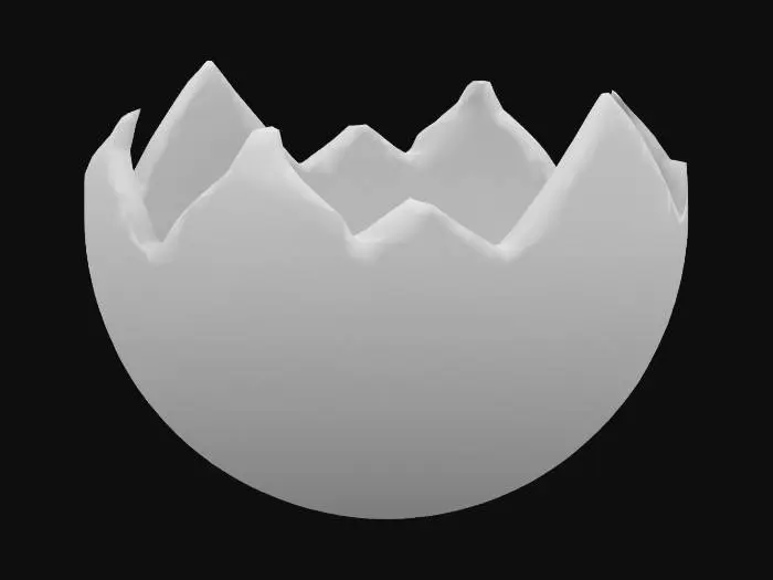 3D model for Colorful Eggshell