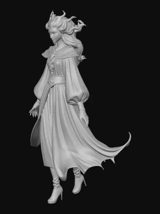 3D model for Sovereign of the Sapphire Night