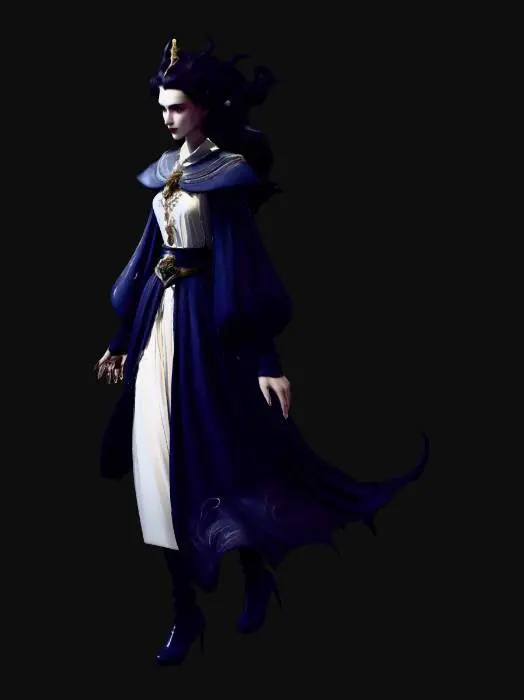 3D model for Sovereign of the Sapphire Night