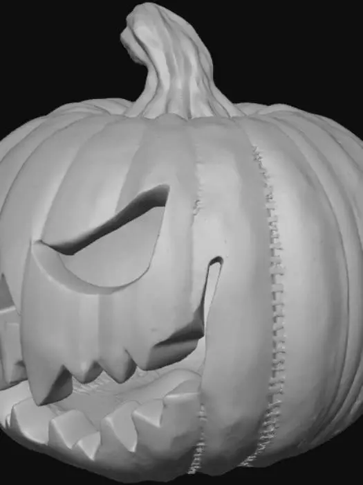 3D model for A spooky Halloween Jack o lantern