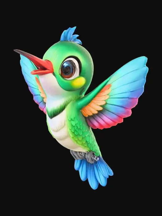 3D model for Hummingbird Joyflight
