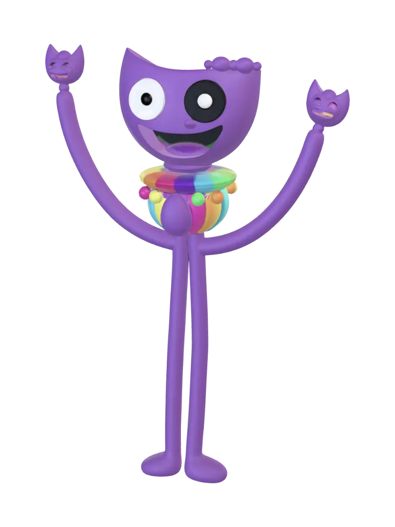 Prismatic Purple - Uv 3D model, vytvořený pomocí AI