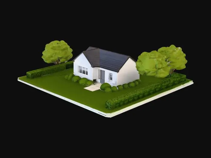 3D model for Tranquil Suburban Home