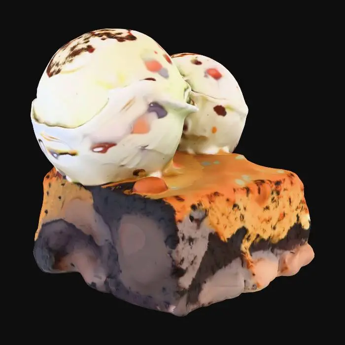 3D model for Ice Cream and Cookie Delight