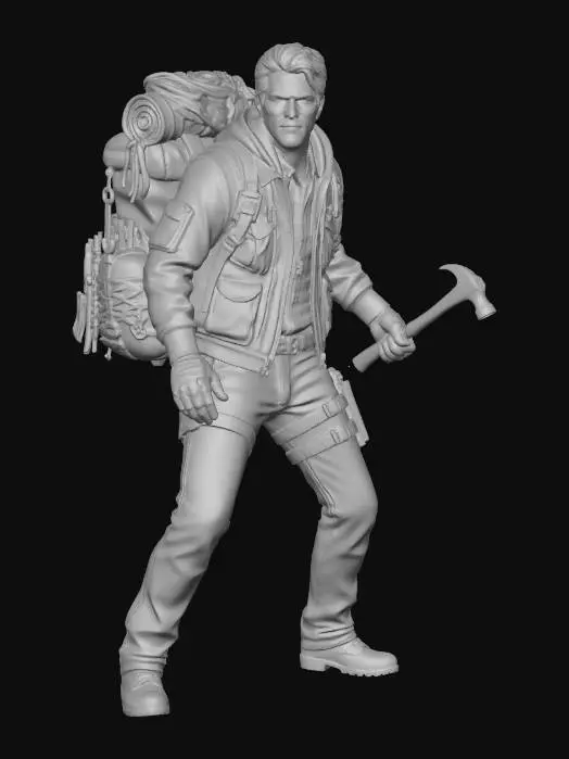 3D model for Wade Harlan
