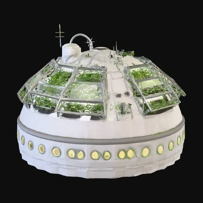 3D model for Lunar Greenhouse Dome