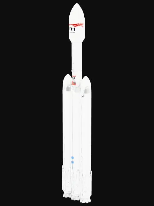3D model for Falcon Heavy Diagram