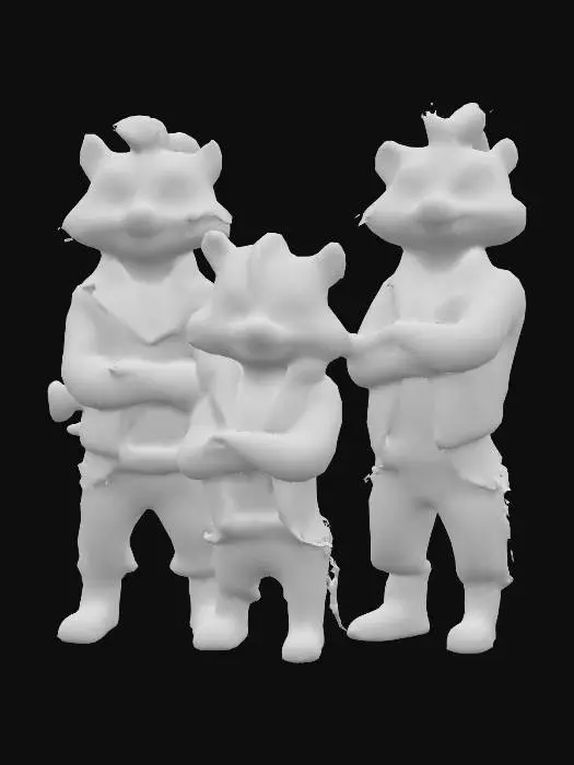 3D model for skunk Bikers