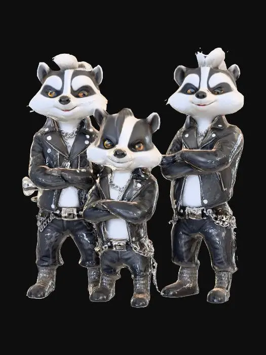 3D model for skunk Bikers