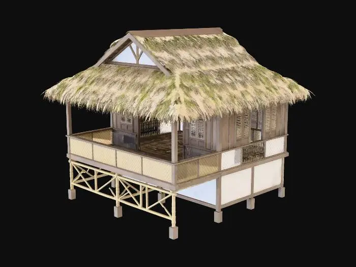 3D model for Bahay Kubo Structure