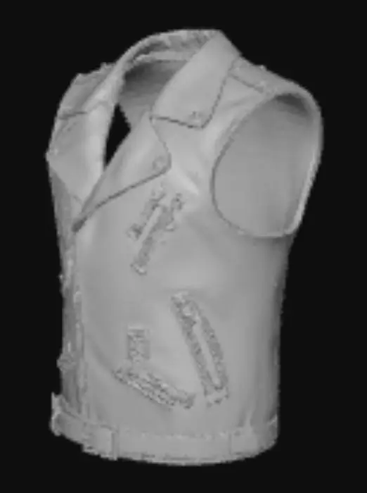 3D model for A biker vest inspired by wolverine