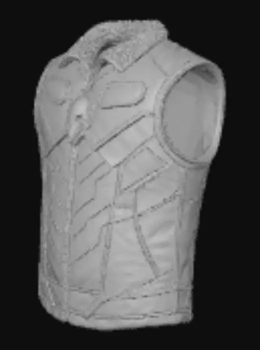 3D model for Warrior's Embrace Vest