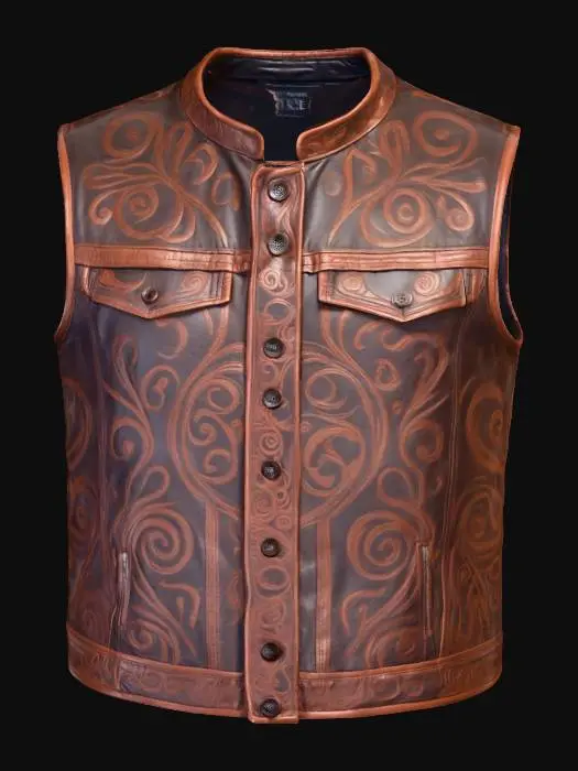 3D model for Embroidered Elegance