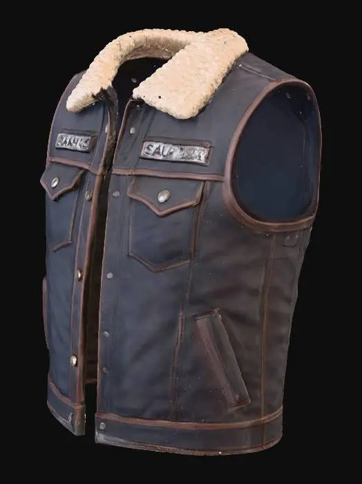 3D model for Vest with Patches