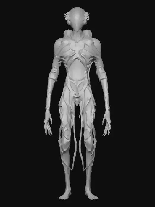 3D model for Alien Sentinel