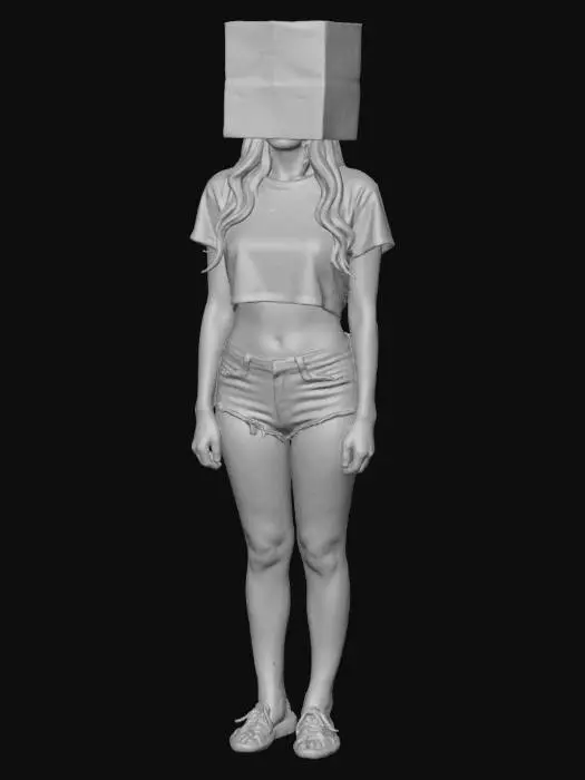 3D model for Smiley Box Head