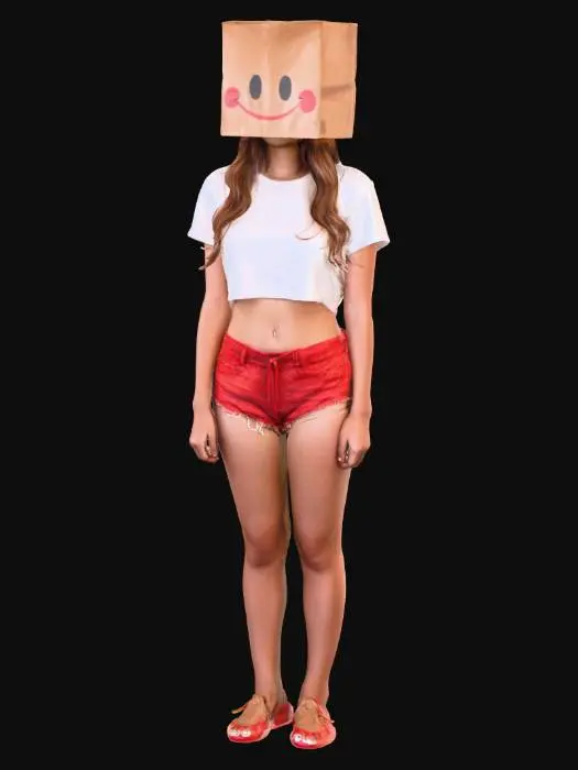 3D model for Smiley Box Head