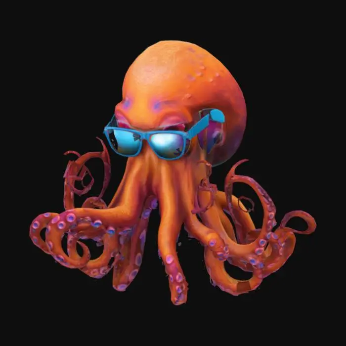 3D model for Cool Octopus
