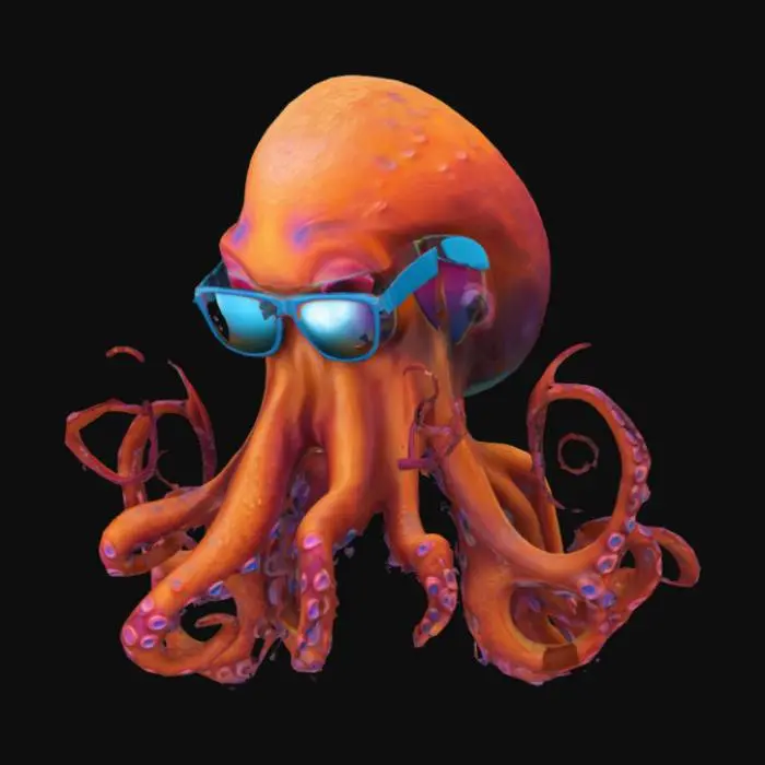 3D model for Cool Octopus
