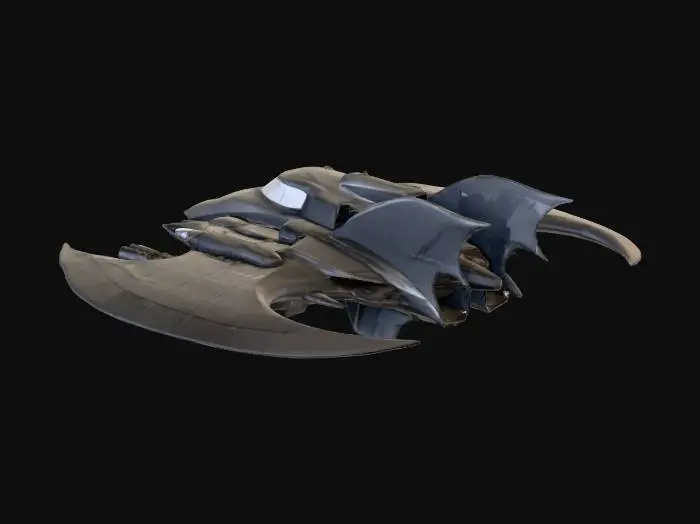 3D model for Dark Nightwing Jet