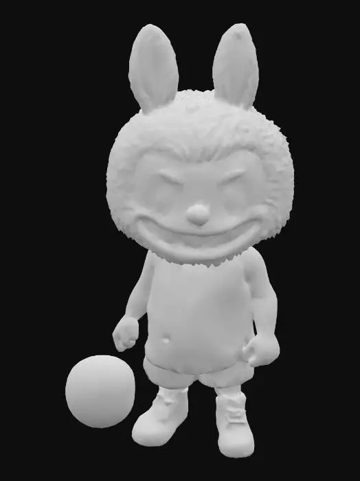 3D model for Labubu Basketball Bunny 23