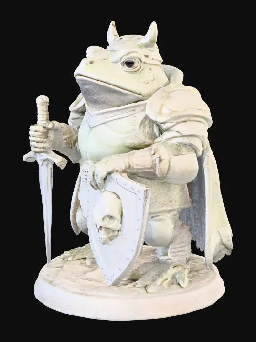 3D model for Battle Toad Knight