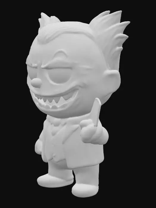 3D model for Grinning Jester Ace