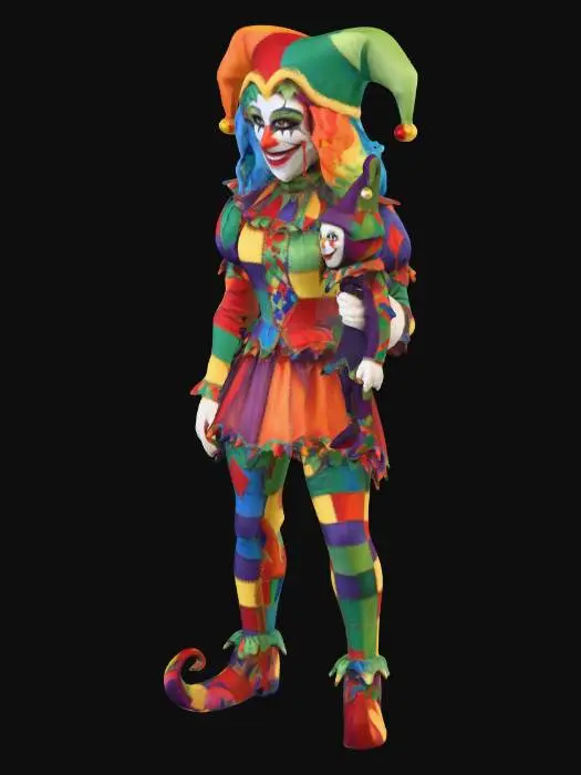 3D model for Harlequin's Grin