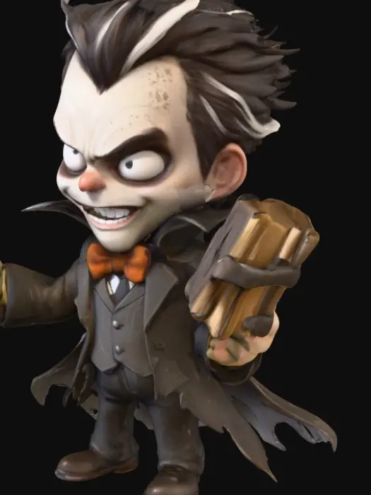 3D model for Dark Magician Mischief