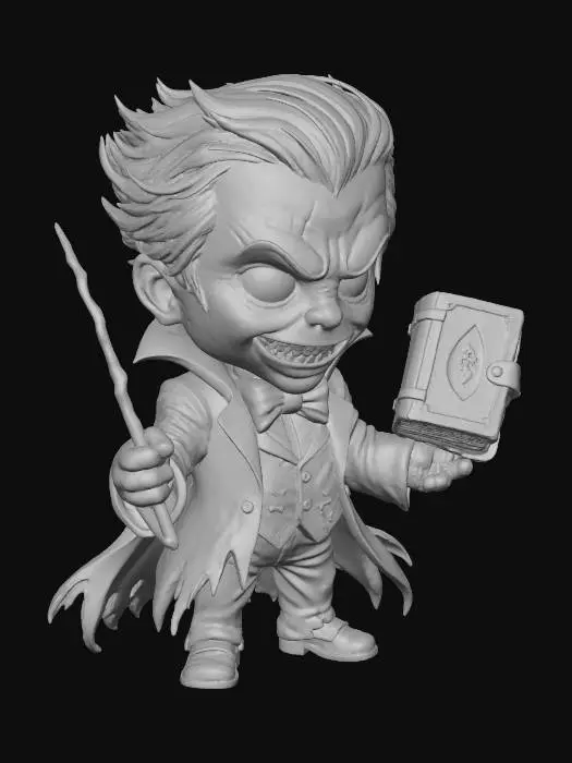 3D model for Dark Sorcerer, #Halloween2025#