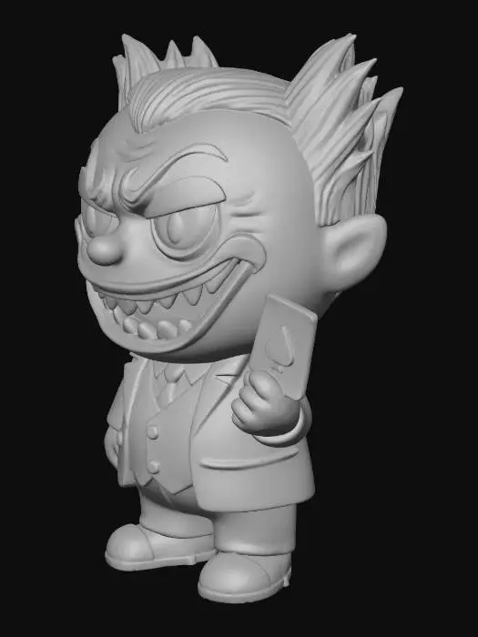 3D model for Spider-Kitty Smile