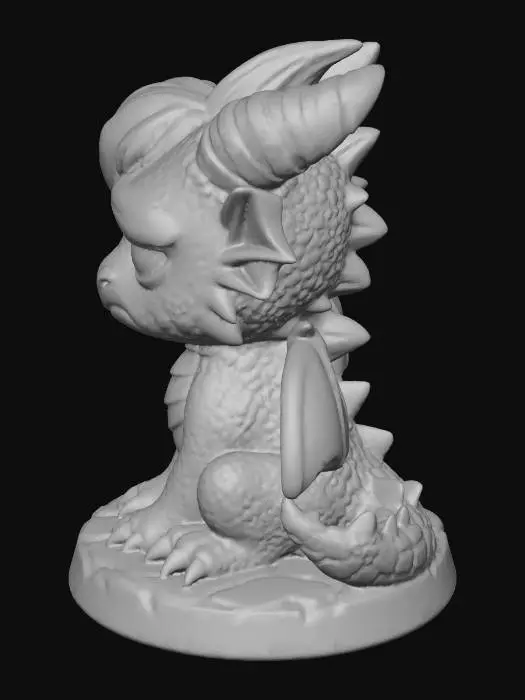 3D model for Melancholy Hatchling