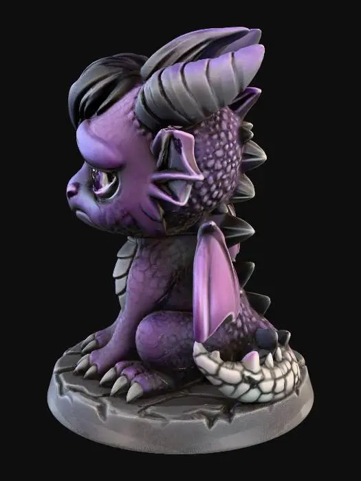 3D model for Melancholy Hatchling