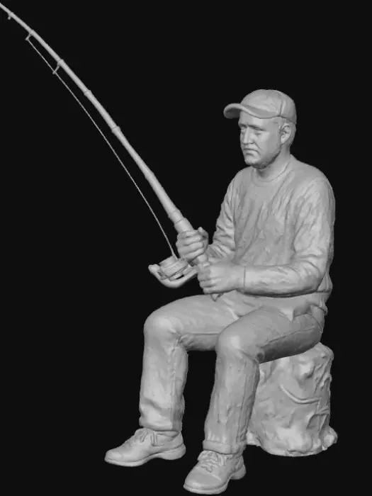3D model for Fishing Enthusiast