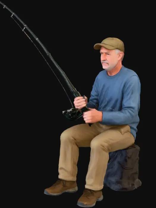 3D model for Fishing Enthusiast