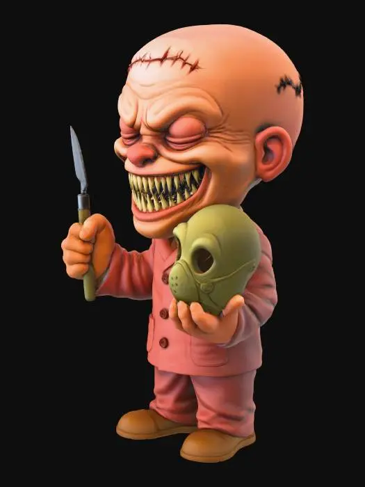 3D model for The Grinning Surgeon